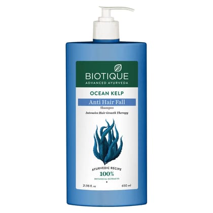 Biotique Ocean Kelp Anti-Hair Fall Shampoo For Hair Growth Therapy (650ml)
