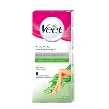 Veet Dry Skin Body Wax Strips 8 Pcs