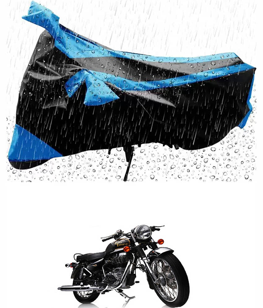RONISH Bike Body Cover for Royal Enfield Electra Delux ( Pack of 1 ) , Blue