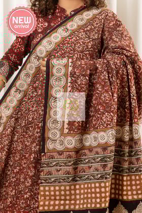 Hand Block Print Pure Cotton Saree