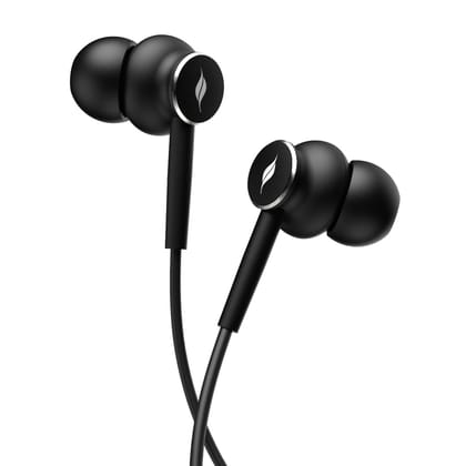 LEAF DASH 2 WIRED EARPHONES-CARBON BLACK