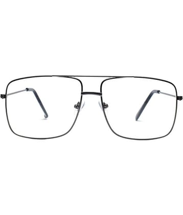 Peter Jones - Black Square Eyeglass Frame ( Pack of 1 )