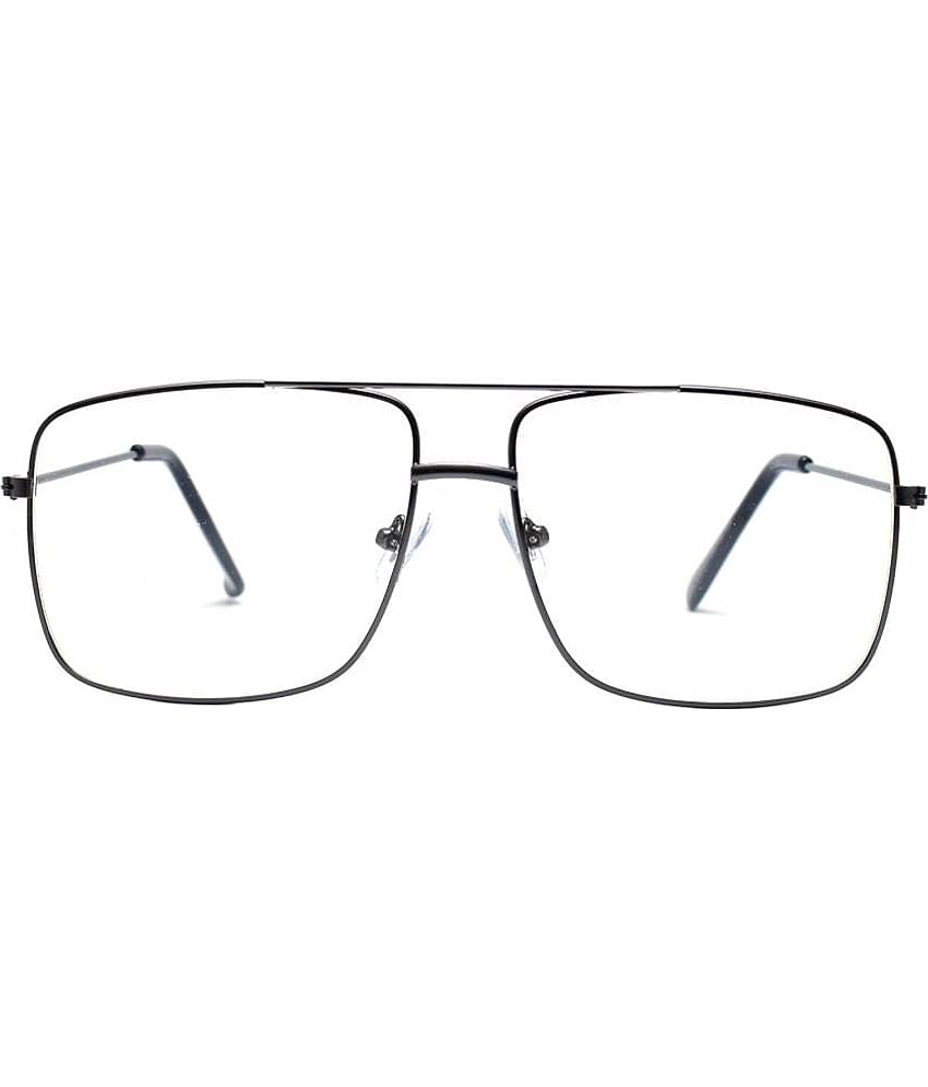 Peter Jones - Black Square Eyeglass Frame ( Pack of 1 )