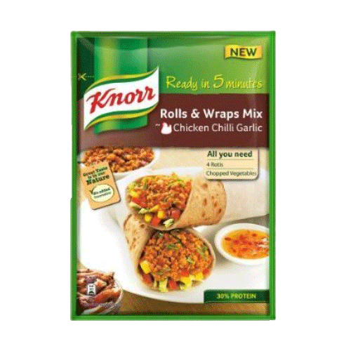 Knorr Chefs Mix-Wraps & Rolls Chicken Chilly Garlic