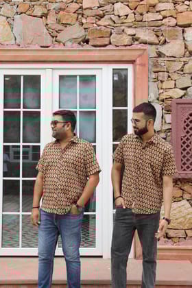 Black Bloom Shirt-S