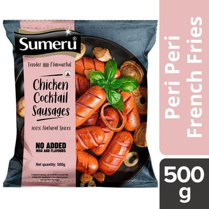 Sumeru Chicken Cocktail Sausages 500G Sumeru Chicken Cocktail Sausages 500G