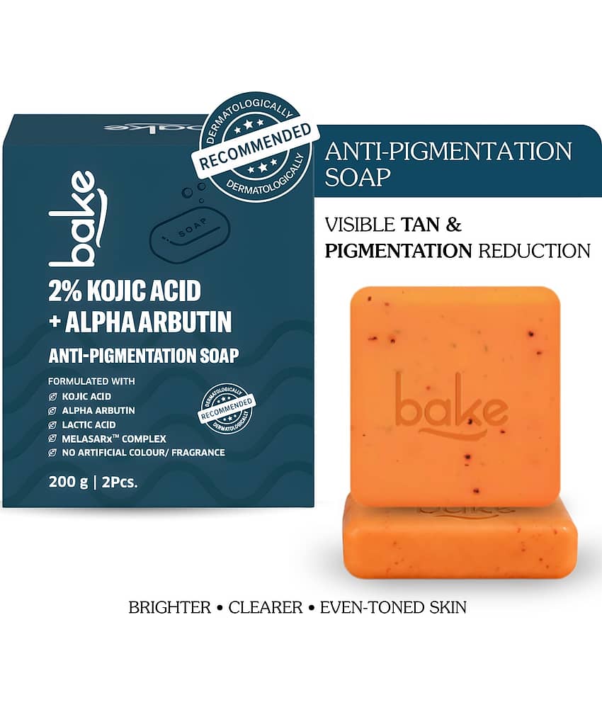 BAKE Exfoliating Soap for All Skin Type ( Pack of 2 )