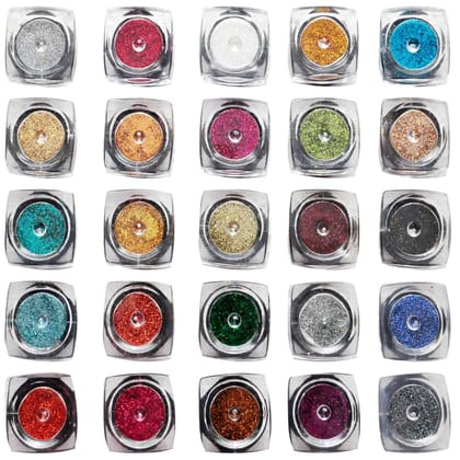 Elecsera Beauty of Witness 25 multi shade Shimmer Glitter 200 g (multicolor)