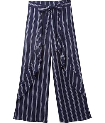 Cub McPaws Girls Regular Rayon Multi Color Fashion Palazzos