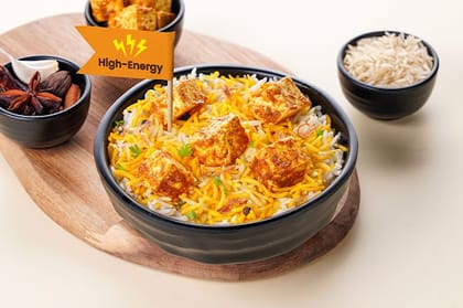 Lucknowi Paneer Biryani Bowl (Carbs - 43g)