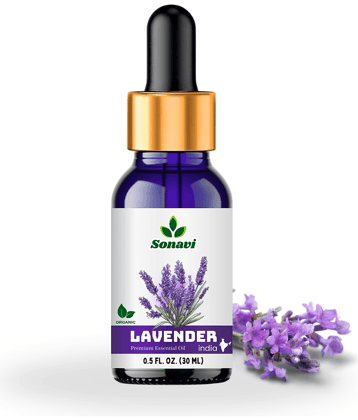 Sonavi Lavender Stress Relief Essential Oil Green With Dropper 30 mL ( Pack of 1 )