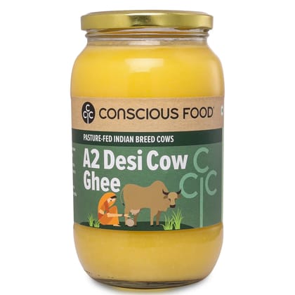 Conscious Food A2 Desi Cow ghee 1Ltr