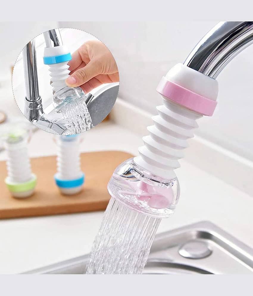 SARVASHVA TRENDS (Pack 2) Spring Water Faucets Plastic (ABS) Kitchen Sink Tap (Sink Cock)