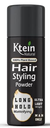 ktein Natural Hair Styling Powder for Man Only Hair Powder  (15 g)