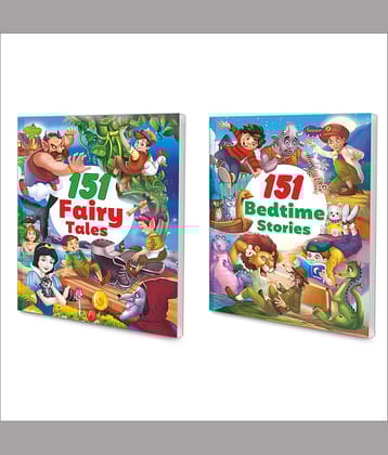 151 Fairy Tales, 151 Bedtime Stories | Set Of 2 Story Books (Paperback, Manoj Publications Editorial Board)