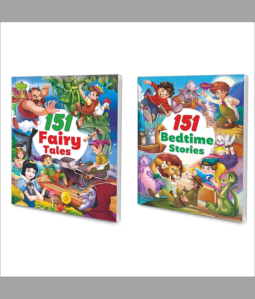 151 Fairy Tales, 151 Bedtime Stories | Set Of 2 Story Books (Paperback, Manoj Publications Editorial Board)