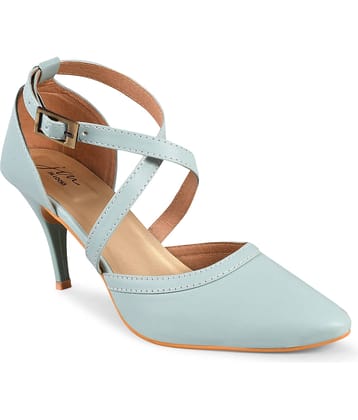 JM Looks Green Women's Sandal Heels