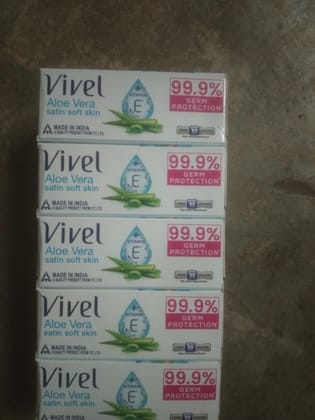 Vivel aloe vera satin soft skin 4+1