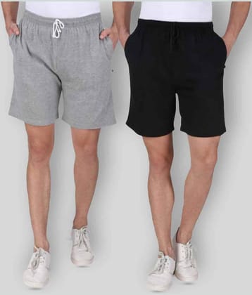 NEO GAREMENTS - Multi Cotton Men's Shorts ( Pack of 2 )