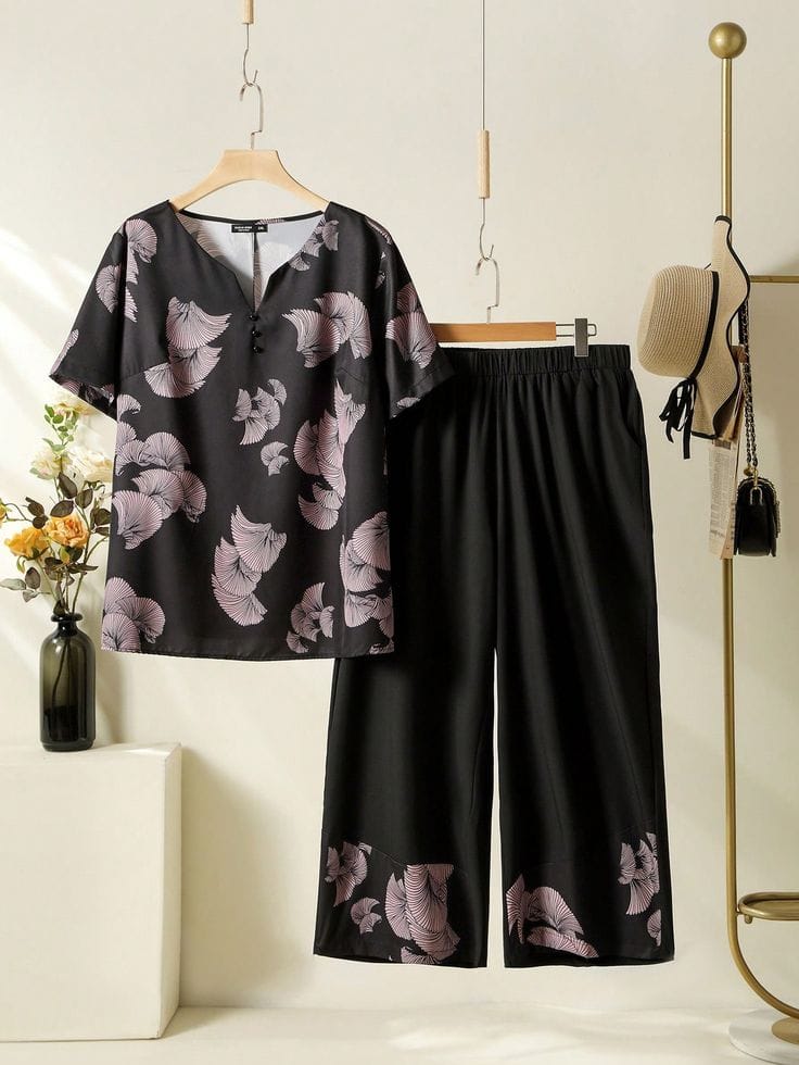 Casual Meets Classy – Comfy & Stylish Co-Ord Set-S