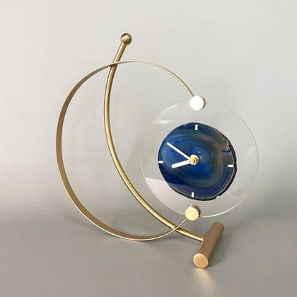 METALIC DESIGNER TABLE CLOCK