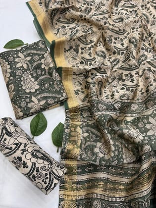 Maheshwari Silk Suit Set
