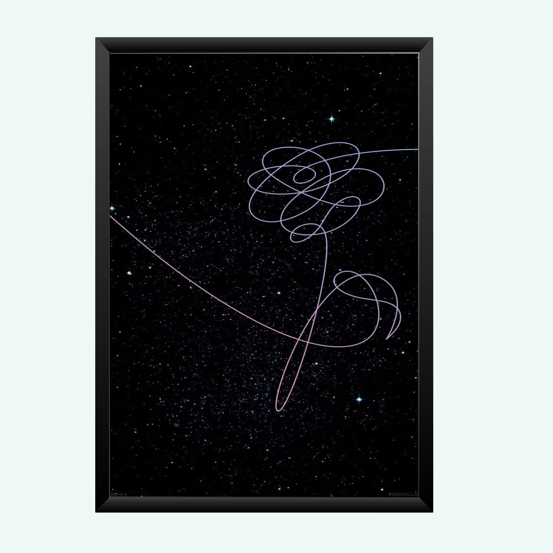 Nokkes Bts Army Bangtan Boy V suga J-Hope Jungkook Jin Jimin Rm 8X12 Inch Size Photo Frame Photo Home Office_bts1_88
