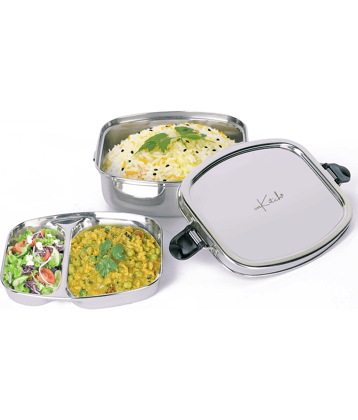 inKitch Bento Airtight Lunch Box Stainless Steel Lunch Box 1 - Container ( Pack of 1 )