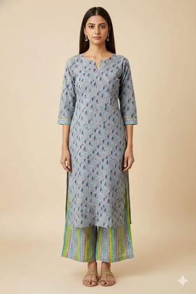 Stitched Cotton Sets Elegant Hand Block Printed Cotton Kurti Sets perfect for daily wear and festive occasions!Comfort fit | Soft breathable fabric | Beautiful hand block prints...