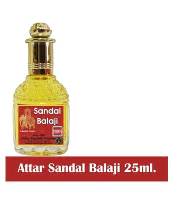 INDRA SUGANDH BHANDAR Attar For Men|Religious Use Sandal Balaji Pure Chandan Real Long Lasting Fragrance 25ml Rollon Pack