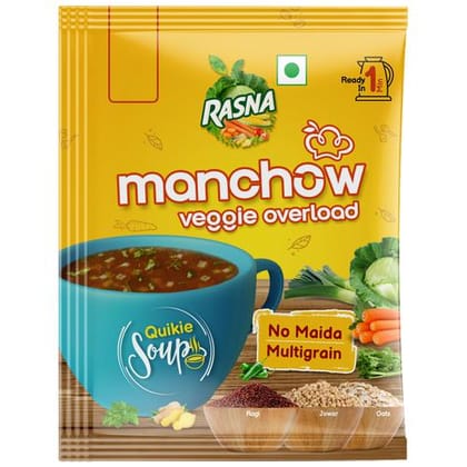 Rasna Manchow Veggie Overload Quickie Soup, 15 gm