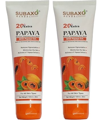 Subaxo - Fine Lines and Wrinkles Reducing Face Wash For Normal Skin ( Pack of 2 )