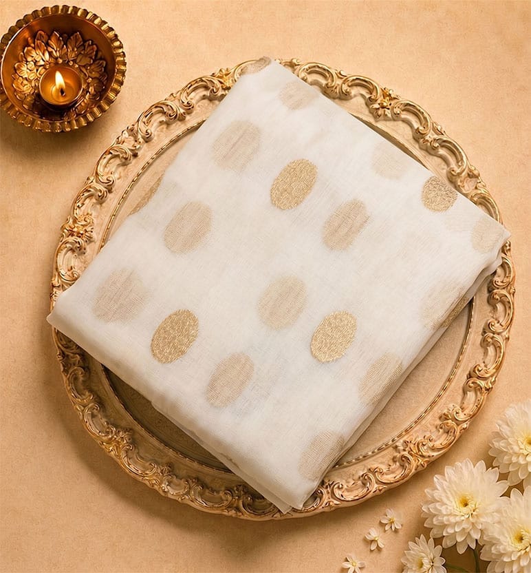 Handloom Chanderi Silk Cotton Saree