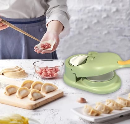 2-in-1 Dumpling Press Mould for Gujiya & Momos