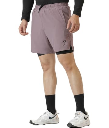 Fuaark - Teal Polyester Lycra Men's Gym Shorts ( Pack of 1 )