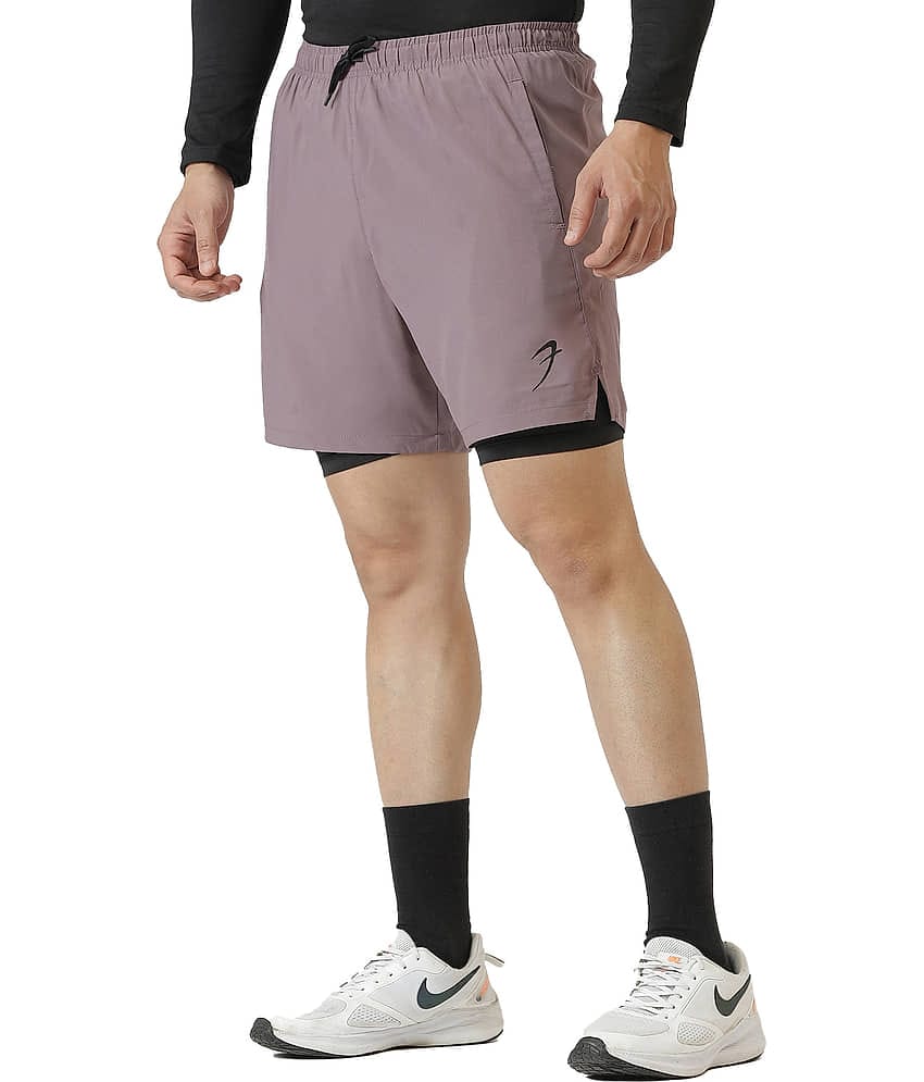 Fuaark - Teal Polyester Lycra Men's Gym Shorts ( Pack of 1 )