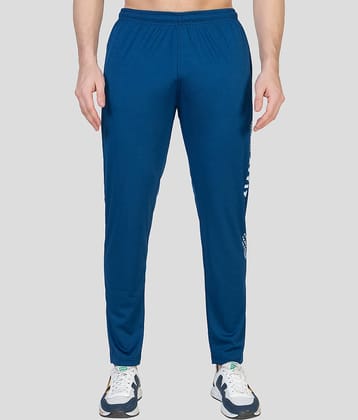 Zeffit - Navy Lycra Men's Trackpants ( Pack of 1 )