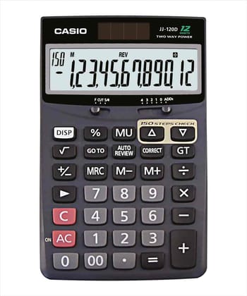 CASIO CALCULATOR JJ-120D(B86)