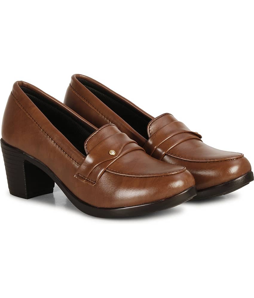 Commander - Brown Women's Pumps Heels
