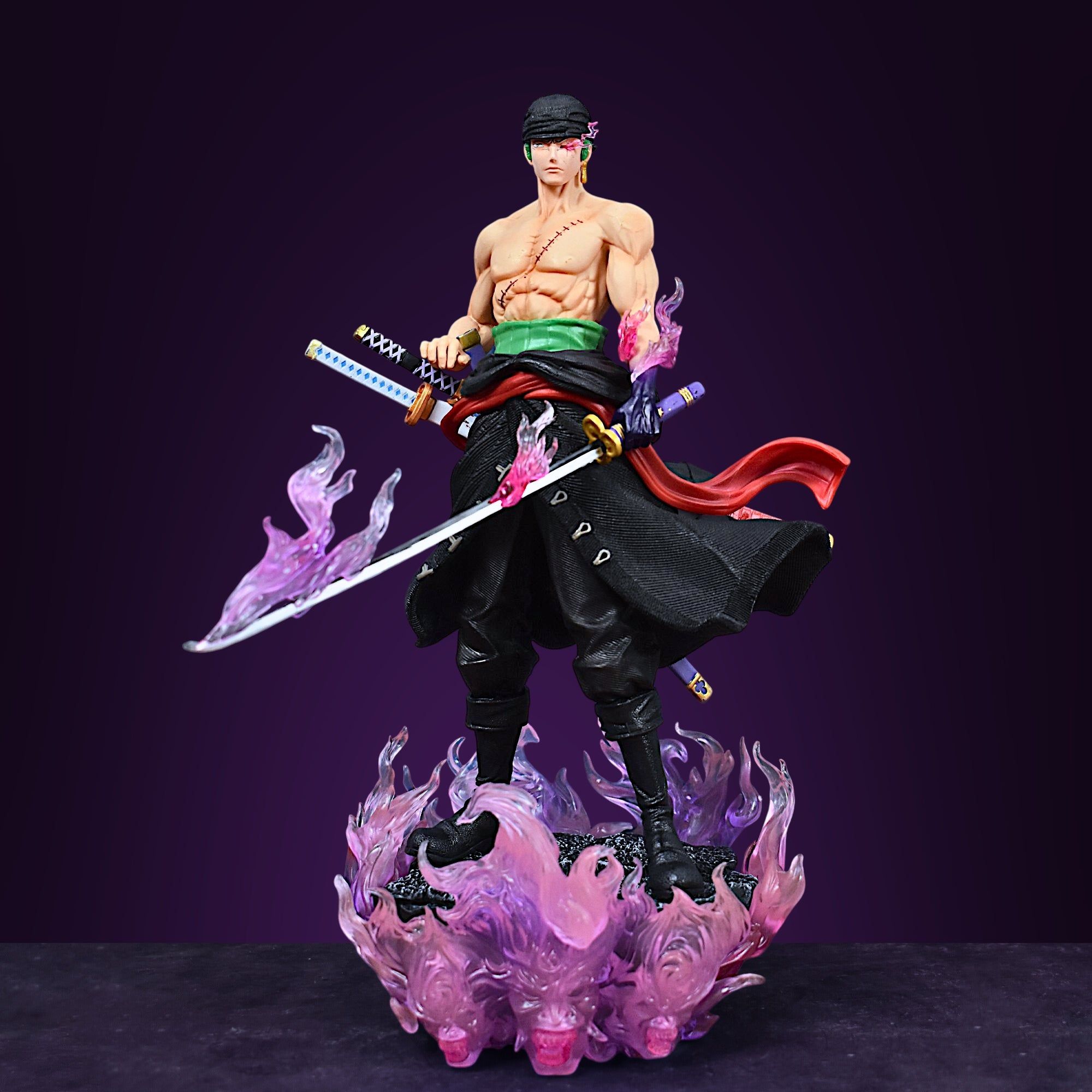 RORONOA ZORO & WANO ENMA ACTION FIGURE WITH SWORD (30 CM HEIGHT) - ONE PIECE