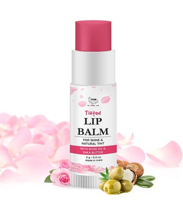 TNW - The Natural Wash Moisturizing Rose Tinted Lip Balm For Dry & Chapped Lips, 6G