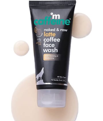 mCaffeine Latte Coffee Face Wash 75ml (Pack of 1)