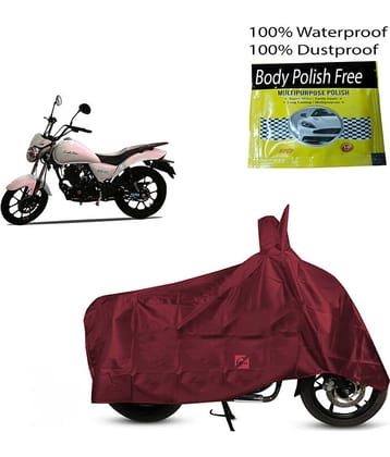 EGAL Bike Body Cover for Aftek ( Pack of 1 ) , Maroon