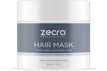 Zecra Shiny And Lustrous Hair Mask  (200 g)