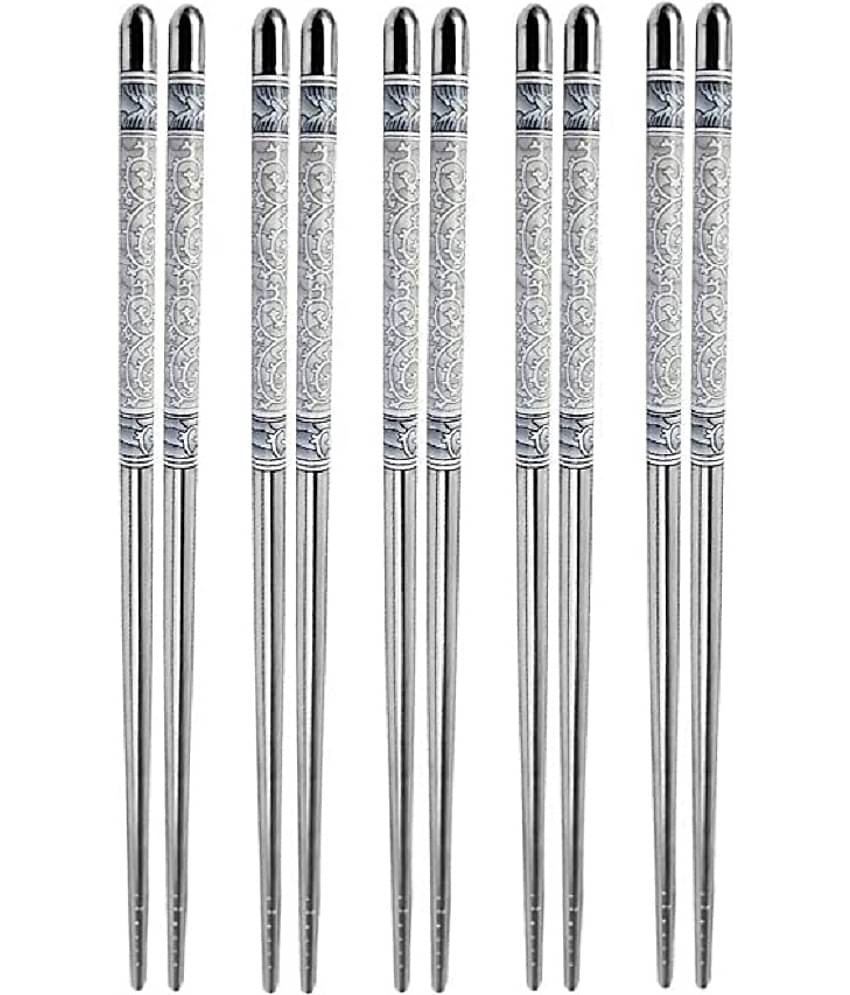 GKBOSS - Aluminium Disposable Chop Sticks ( Pack of 10 )