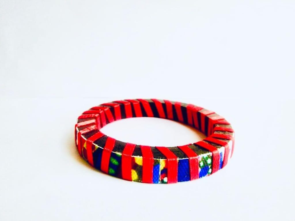 Summer Cooler - Red When Colors Speak Bangle