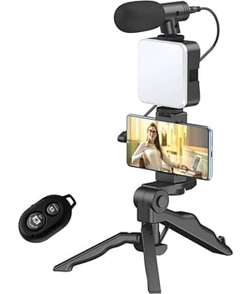 Dieu Mini Tripod Adjustable with Mobile clip holder Mobile Phone & Camera