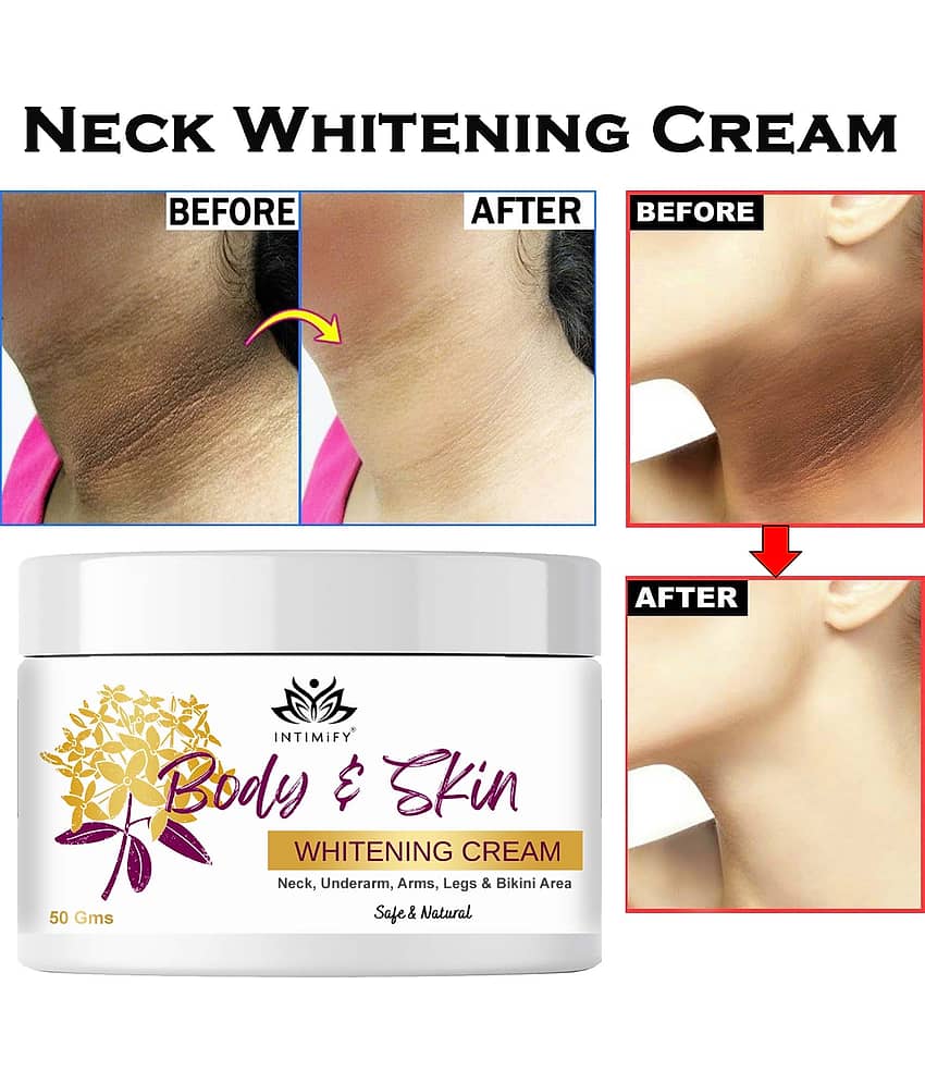 Intimify Face Whitening Cream, Skin Brightening Cream , Neck Whitening Cream, Goree Cream, 50 Gms