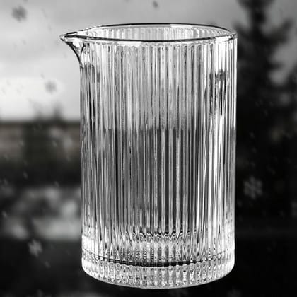 MixMaster Cocktail Jar-Thin Striped Mixing jar