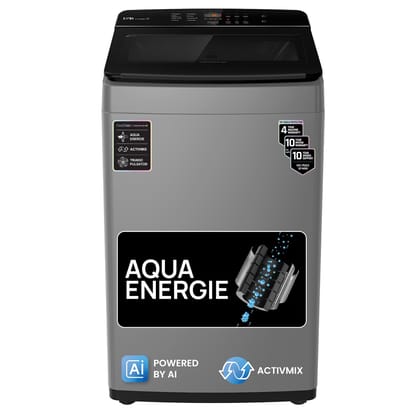 IFB 7 Kg 5 Star with Deep Clean® Technology, AI Powered, Fully Automatic Top Load Washing Machine (TL701MG1, ActivMix, Aqua Energie, Med Grey) IFB 7 Kg 5 Star with Deep Clean® Technology, AI Powered, Fully Automatic Top Load Washing Machine (TL701MG1, Ac